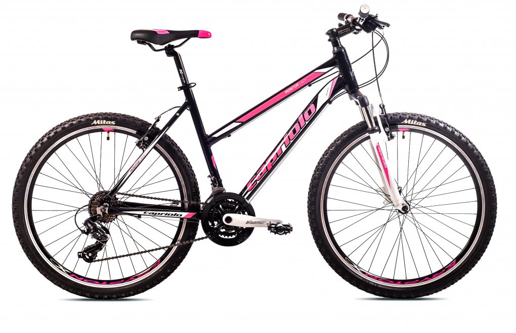 Bicikla CAPRIOLO Monitor FS Lady 26' crno-pink