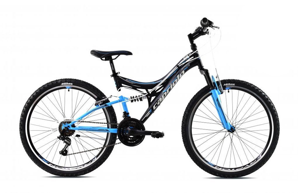 Bicikla CAPRIOLO CTX 260 26'' crno-plava