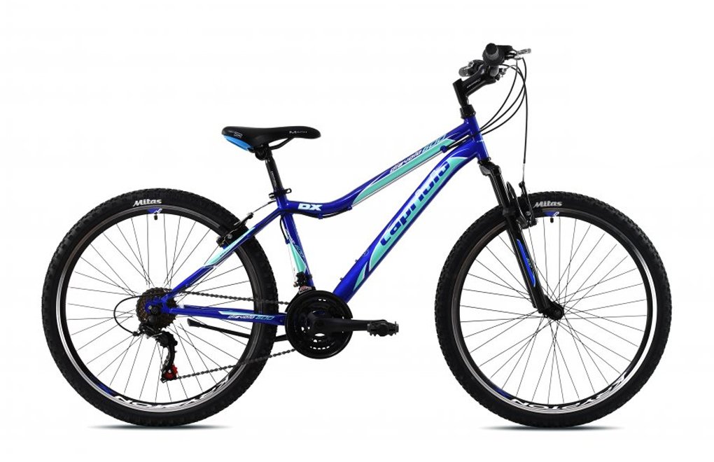 Bicikla CAPRIOLO Diavolo DX 600 FS 26'' plavo-tirkiz