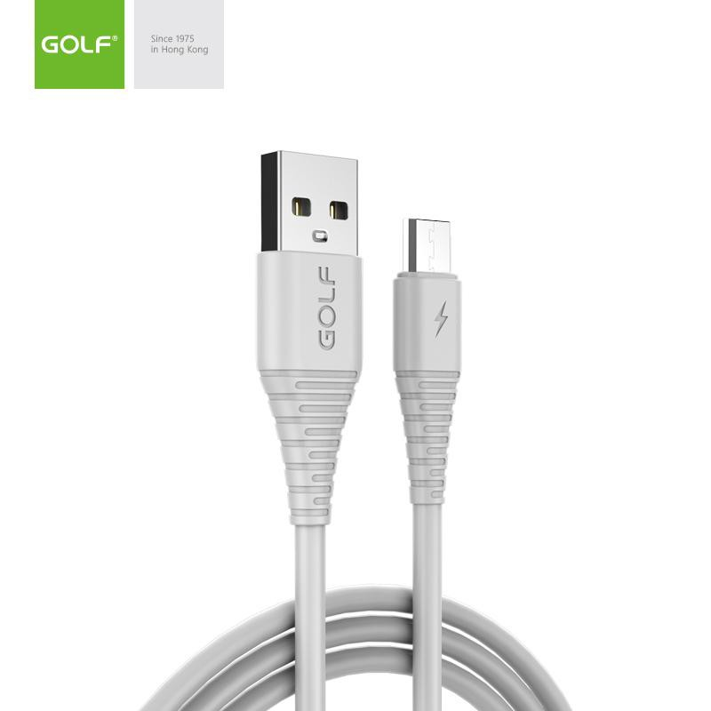 GOLF Kabl USB to Micro 1m GC-75M 2A White/Beli