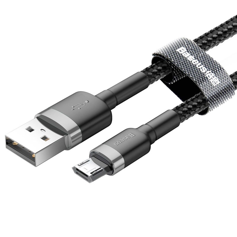 BASEUS Data Kabl USB to Micro 2A 3m Black/Crni
