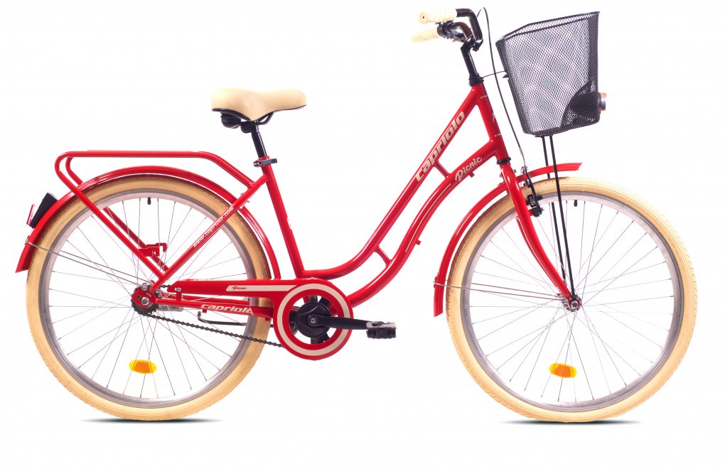 Bicikla CAPRIOLO  Picnic 26'' crvena