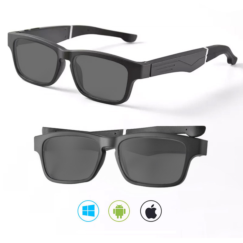 Pametne Naočare TWS zatamljene EL1 Black/Crne