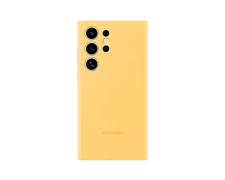 SAMSUNG Silikonska futrola za Galaxy S24 Ultra (EF-PS928)  Yellow/Žuta