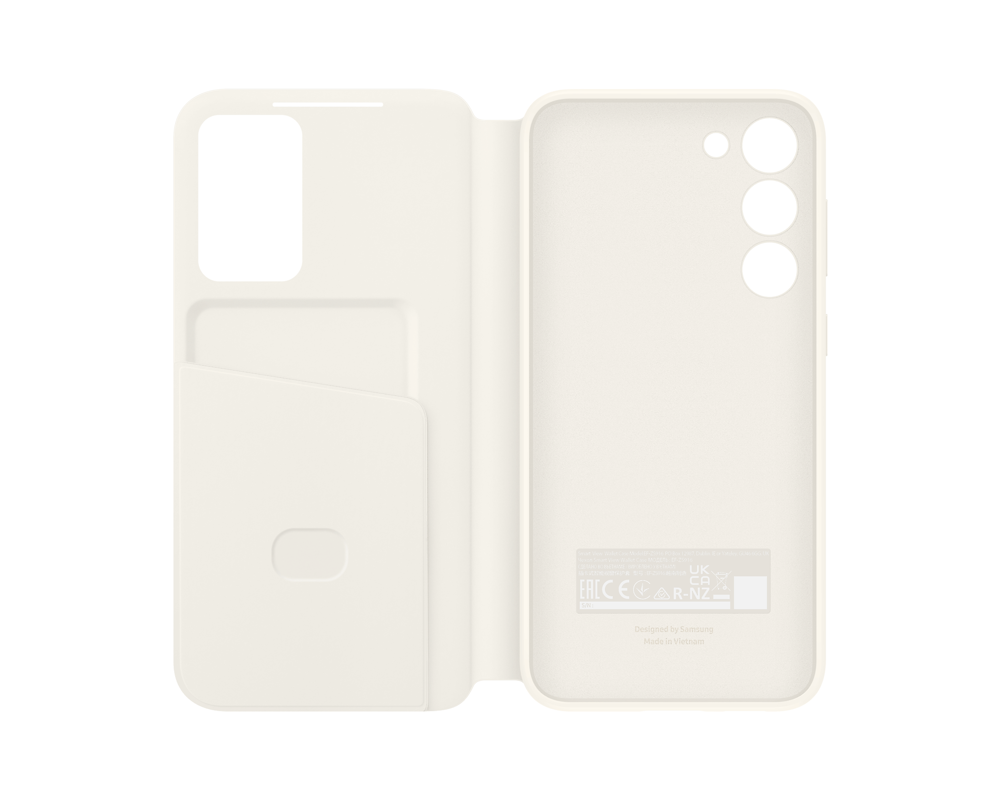 SAMSUNG Smart View preklopna futrola za Galaxy S23+ (EF-ZS916) White/Bela