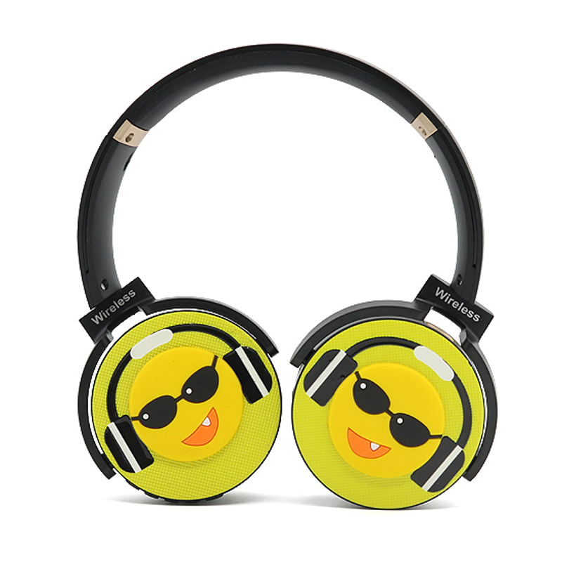 BLUETOOTH Slušalice KR 6000 emoji DZ1 Black/Crna