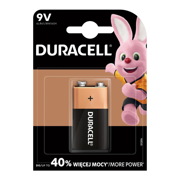 Duracell Alkalna baterija Basic 9 