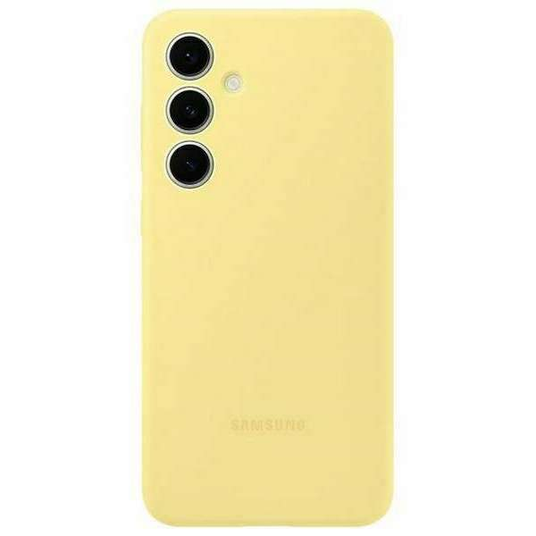 SAMSUNG Silikonska futrola za S24 FE Zuta