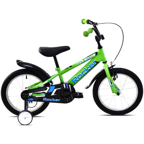 Capriolo Bicikla Rocker 16 zeleno-crno