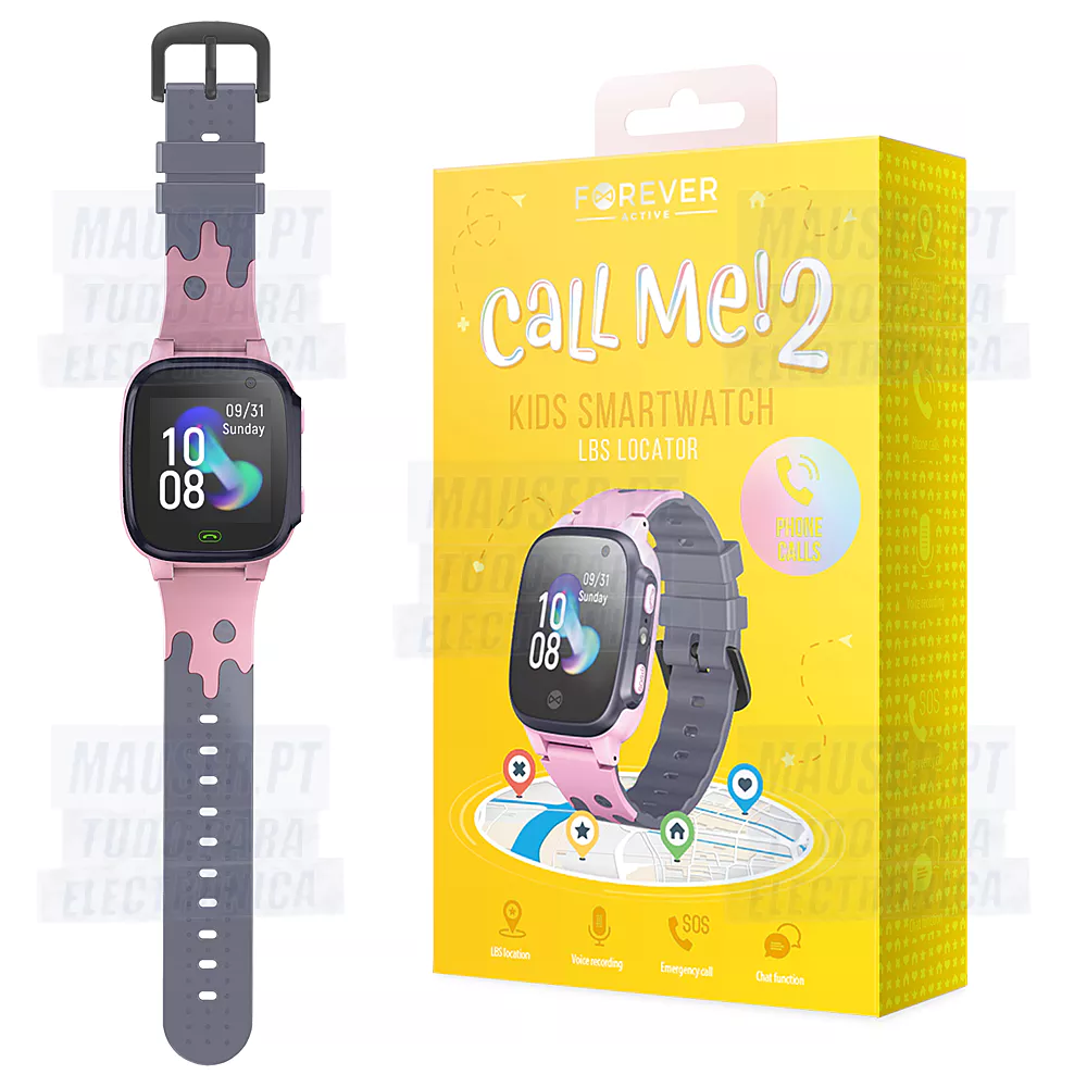 SMART WATCH KIDS CALL ME 2KW-60 PINK